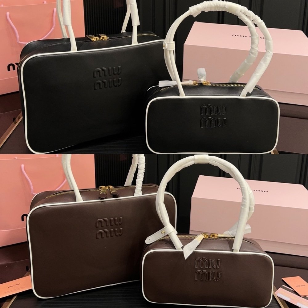M1um1u Beau Bag Black 27Cm 5Bb173 2Ibp F0967 V Owm