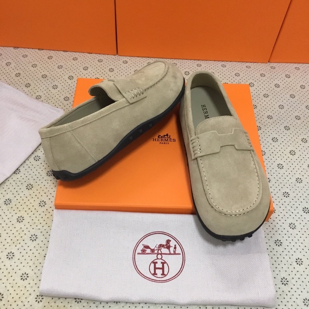 H**me5 Lazy Loafer Beige H252020Z Vd395