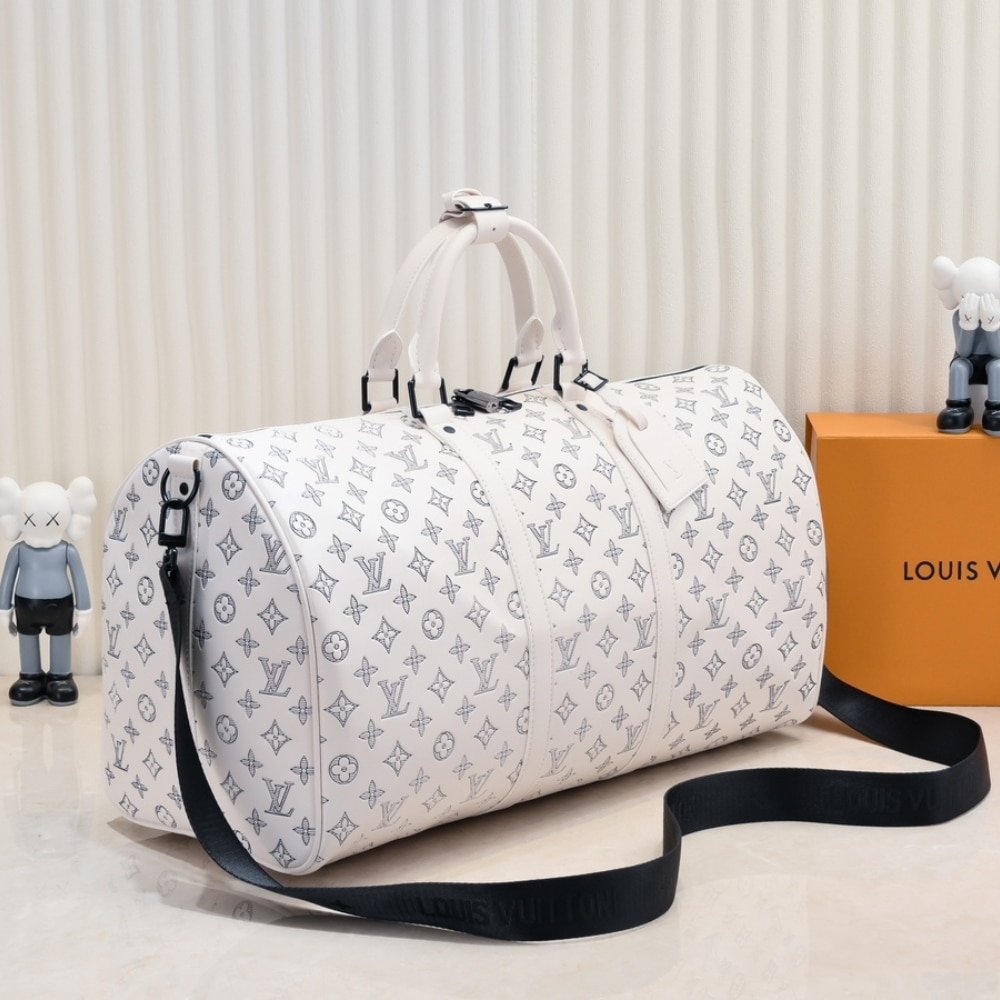L0vis Vvtt0n Keepall Bandoulière 50 White 50Cm M24954
