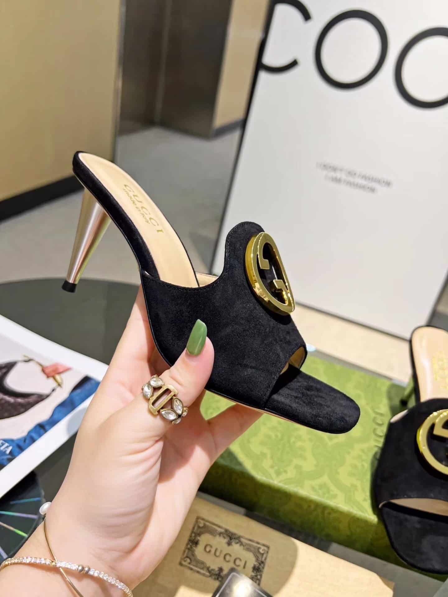 Gvc*1 Blondie Slide Sandal Black