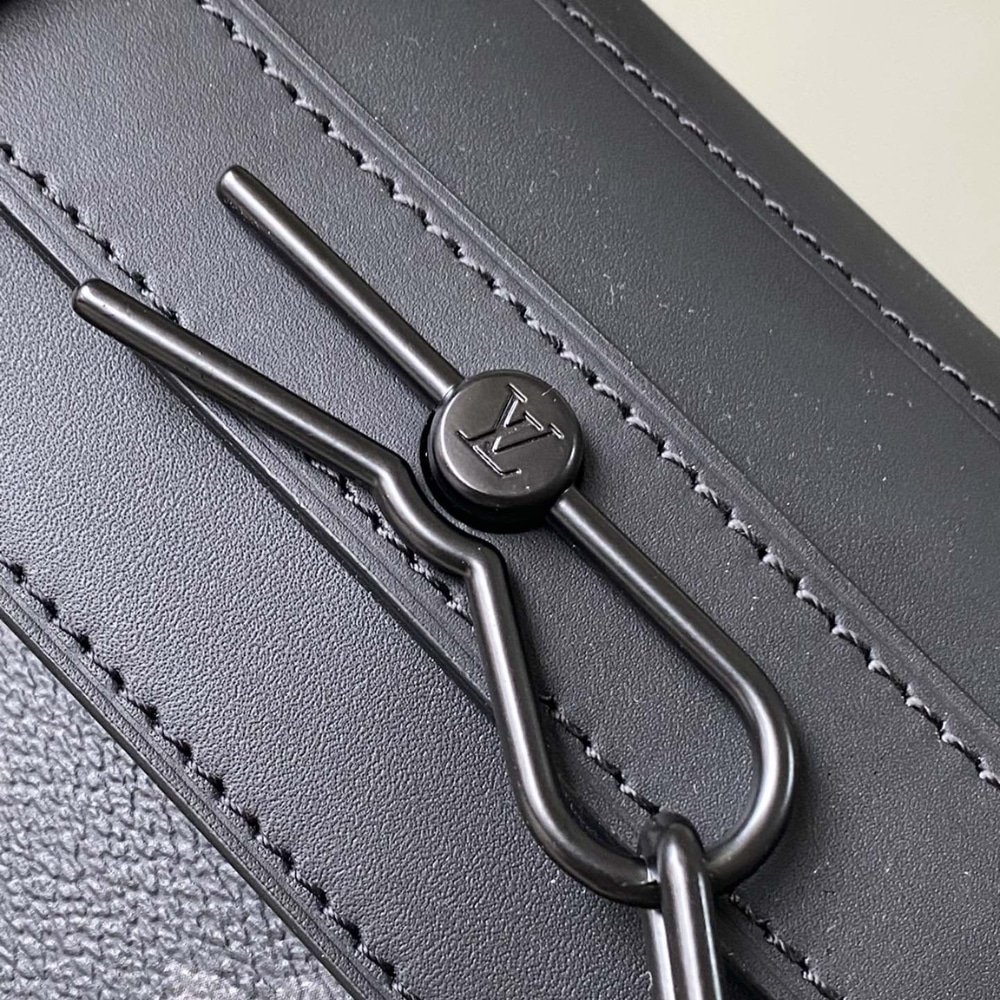 [S*per Vip 1:1] L0vis Vvtt0n Steamer PM Monogram Eclipse Canvas Black 25Cm M46953