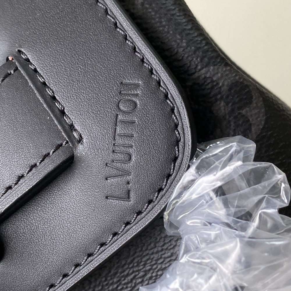 [S*per Vip 1:1] L0vis Vvtt0n Steamer PM Monogram Eclipse Canvas Black 25Cm M46953