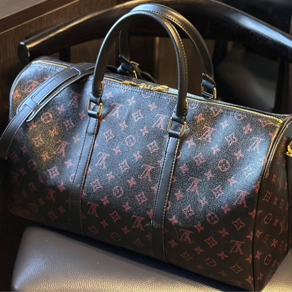 L0vis Vvtt0n Keepall Bandoulière 45 Monogram Tomette Coated Canvas 45Cm M12441