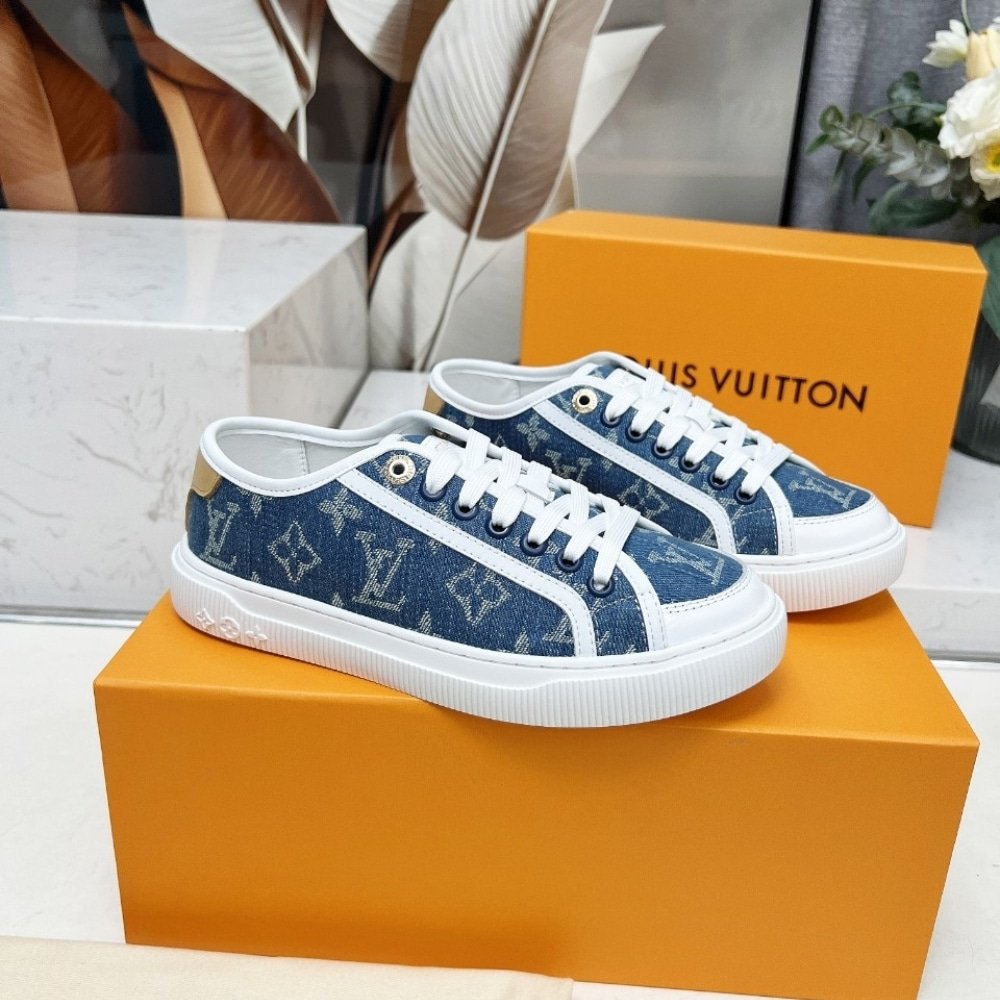 L0vis Vvtt0n Lv Lagoon Sneaker Denim Blue 1Agyg4