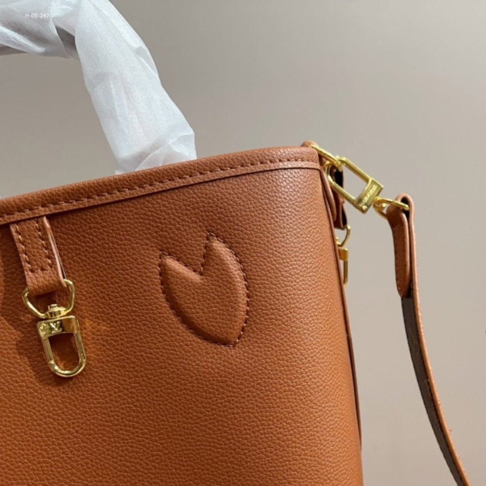 L0vis Vvtt0n Neverfull Bandoulière Inside Out Bb Monogram Brown 26Cm