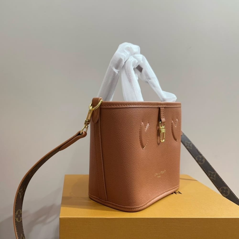 L0vis Vvtt0n Neverfull Bandoulière Inside Out Bb Monogram Brown 26Cm