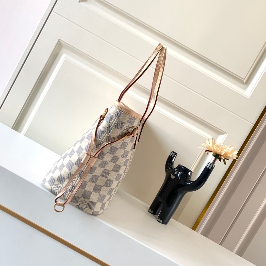 L0vis Vvtt0n Neverfull PM Damier Azur Beige 29Cm N40605