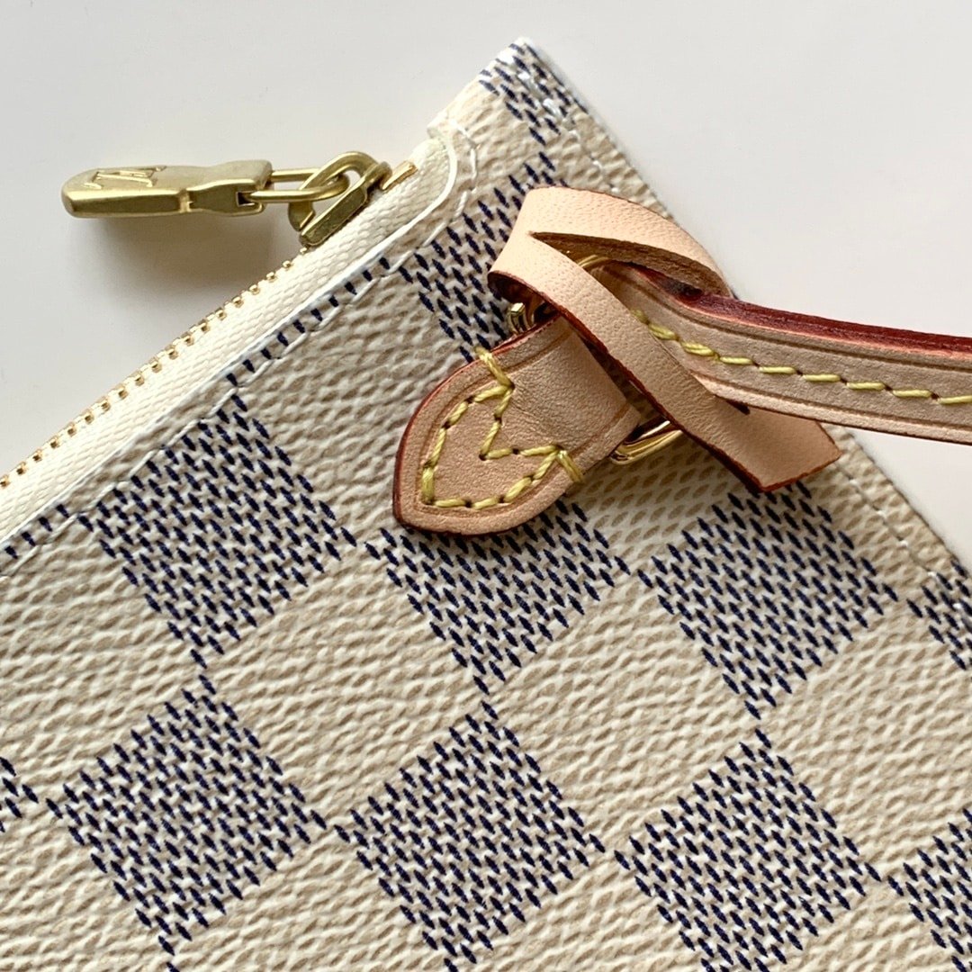 L0vis Vvtt0n Neverfull PM Damier Azur Beige 29Cm N40605